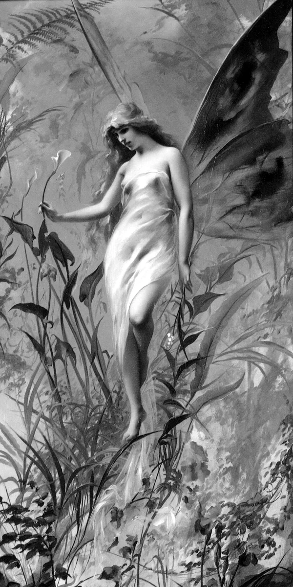 Lily Fairy, Luis Ricardo Falero, 1888.