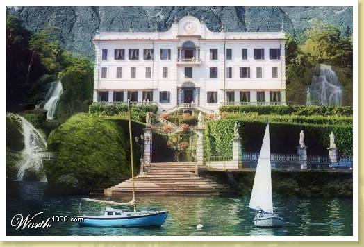Rocky Water Mansion by jhilgeman